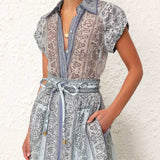 Marion | Zweiteiler mit Boho-Druck