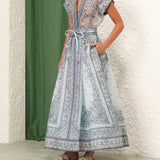 Marion | Zweiteiler mit Boho-Druck