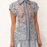 Marion | Zweiteiler mit Boho-Druck