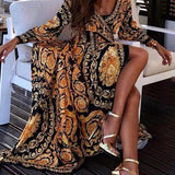 Katja | Bedrucktes Boho-Sommerkleid