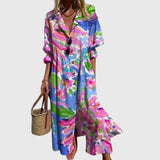 Renate | Elegantes Maxikleid im Boho-Stil