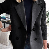Amora - Eleganter Blazer mit Geflochtenen Ärmeln