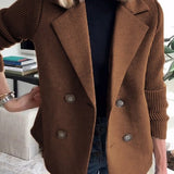 Amora - Eleganter Blazer mit Geflochtenen Ärmeln