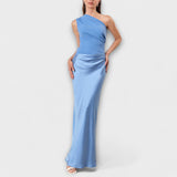 Renate | Elegantes Maxikleid mit One-Shoulder-Träger