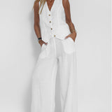 Martina | Set aus Weste und weiter Hose