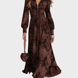 Maxi Kleid in der Taille