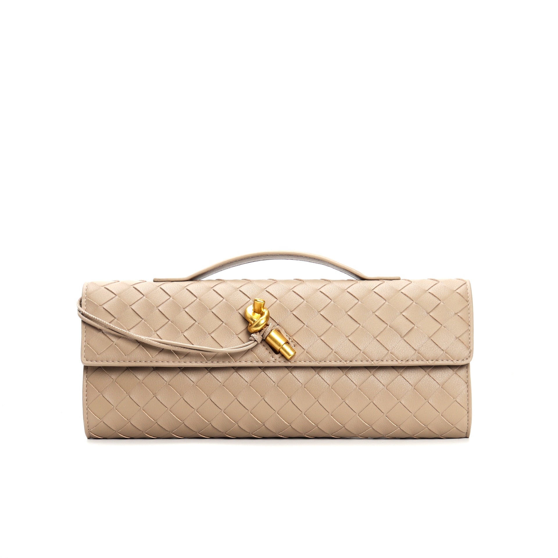 Geflochtene Damen Clutch aus Echtleder – Elegant & Vielseitig