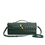 Geflochtene Damen Clutch aus Echtleder – Elegant & Vielseitig