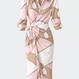 Gudrun | Bedrucktes Maxi-Kleid