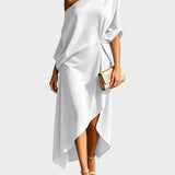 Judith | Elegantes asymmetrisches Kleid