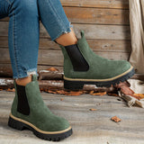 Cäcilia | Chelsea-Stiefelette mit Profilsohle