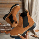 Cäcilia | Chelsea-Stiefelette mit Profilsohle