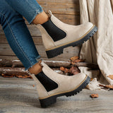 Cäcilia | Chelsea-Stiefelette mit Profilsohle