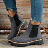 Cäcilia | Chelsea-Stiefelette mit Profilsohle