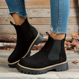 Cäcilia | Chelsea-Stiefelette mit Profilsohle