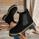 Cäcilia | Chelsea-Stiefelette mit Profilsohle