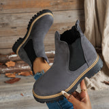 Cäcilia | Chelsea-Stiefelette mit Profilsohle