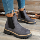 Cäcilia | Chelsea-Stiefelette mit Profilsohle