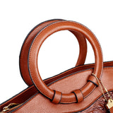 Luxus Ledertasche Damen – Echtleder Schultertasche Crossbody
