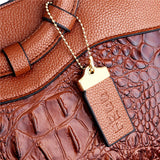 Luxus Ledertasche Damen – Echtleder Schultertasche Crossbody