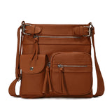 Multifunktionale Damen Tasche – Wasserfeste Schultertasche mit vielen Fächern