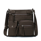 Multifunktionale Damen Tasche – Wasserfeste Schultertasche mit vielen Fächern