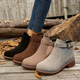 Berta | Chelsea-Stiefelette mit Schnallenriemen