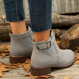 Berta | Chelsea-Stiefelette mit Schnallenriemen