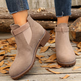 Berta | Chelsea-Stiefelette mit Schnallenriemen