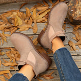 Bernhardine | Stiefelette mit Schnallenriemen und Blockabsatz