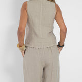 Martina | Set aus Weste und weiter Hose