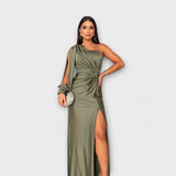 Simone | Elegantes Kleid mit feiner Struktur