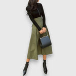 Elina – eleganter Midi-Rock in A-Linie