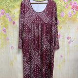 Susanne | Lässiges Midi-Kleid mit langen Ärmeln