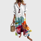 Renate | Elegantes Maxikleid im Boho-Stil