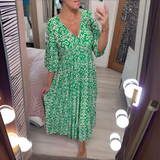 Astrid | Bedrucktes Boho-Kleid