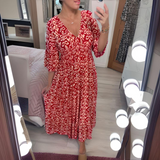 Astrid | Bedrucktes Boho-Kleid