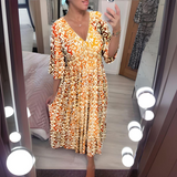 Astrid | Bedrucktes Boho-Kleid