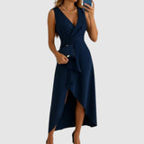 Frieda | Elegantes Wickelkleid mit V-Ausschnitt