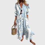 Renate | Elegantes Maxikleid im Boho-Stil