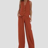 Martina | Set aus Weste und weiter Hose