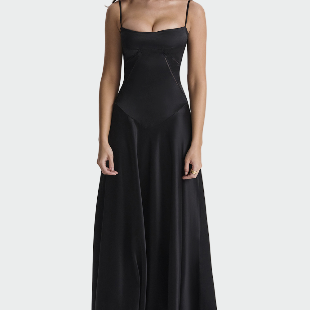 Petra | Satin-Damenkleid