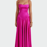 Petra | Satin-Damenkleid
