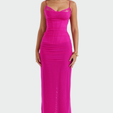 Regina | Maxikleid aus Tüll mit Spitze