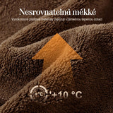 Karolína – Bequemer Mantel mit Kapuze