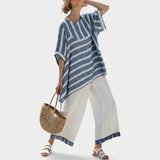 Doris | Mediterranes Leinen-Set