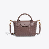 Geflochtene Mini-Tasche Damen – Kompakte Crossbody Bag mit Schulterriemen