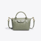 Geflochtene Mini-Tasche Damen – Kompakte Crossbody Bag mit Schulterriemen