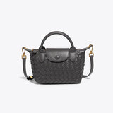 Geflochtene Mini-Tasche Damen – Kompakte Crossbody Bag mit Schulterriemen