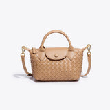 Geflochtene Mini-Tasche Damen – Kompakte Crossbody Bag mit Schulterriemen